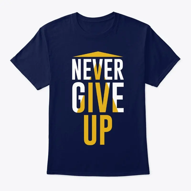 Never give up